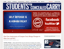 Tablet Screenshot of concealedcampus.org